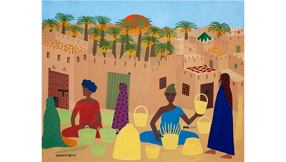 Oeuvre Mohamed Ben Allal