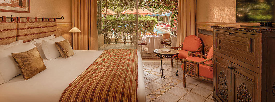 Hotel Es Saadi Marrakech - bungalow piscine
