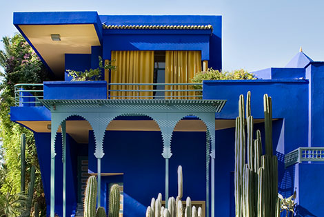 Jardin Majorelle de Marrakech.
